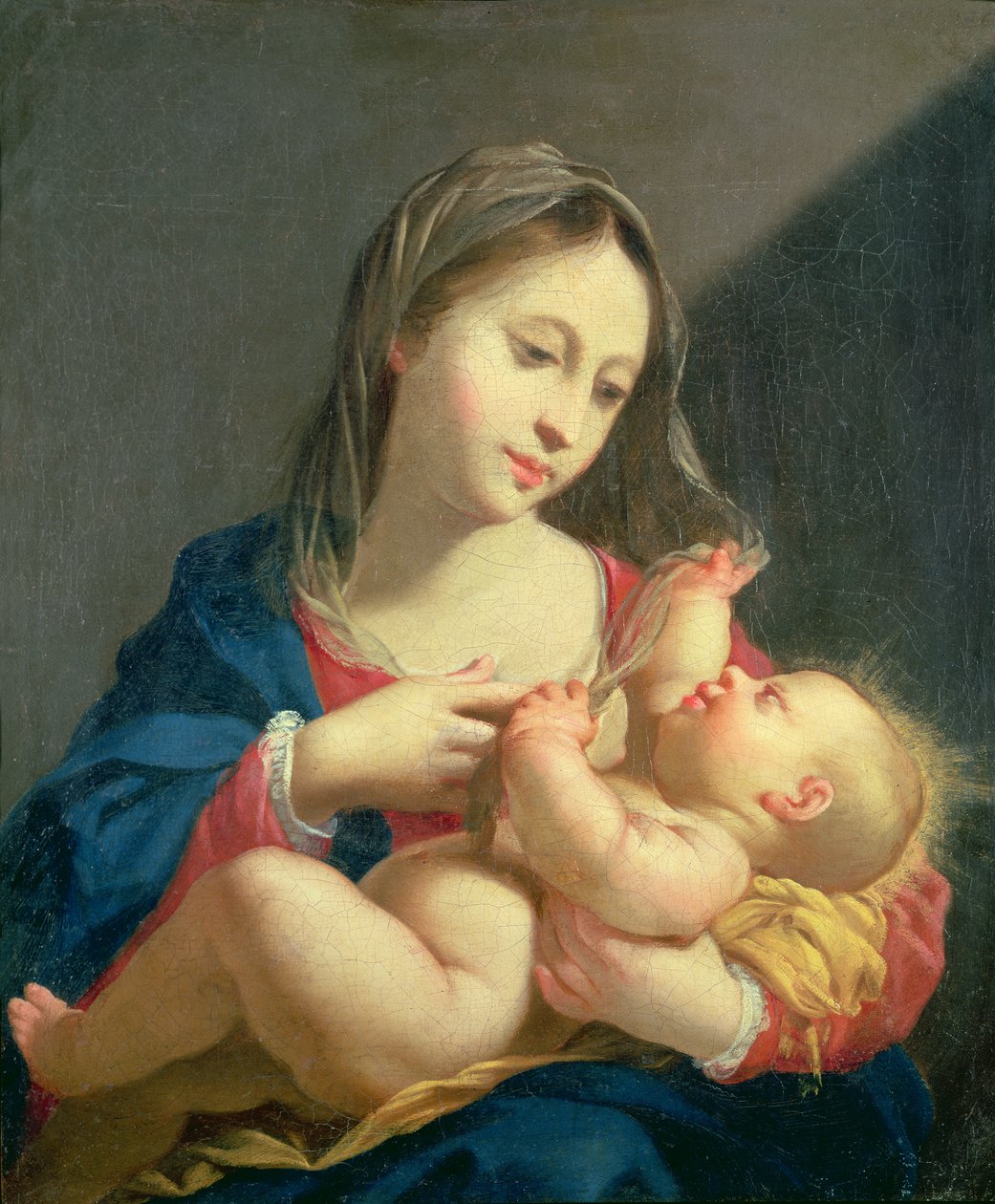 Madonna och barn av Jacob Ferdinand Voet