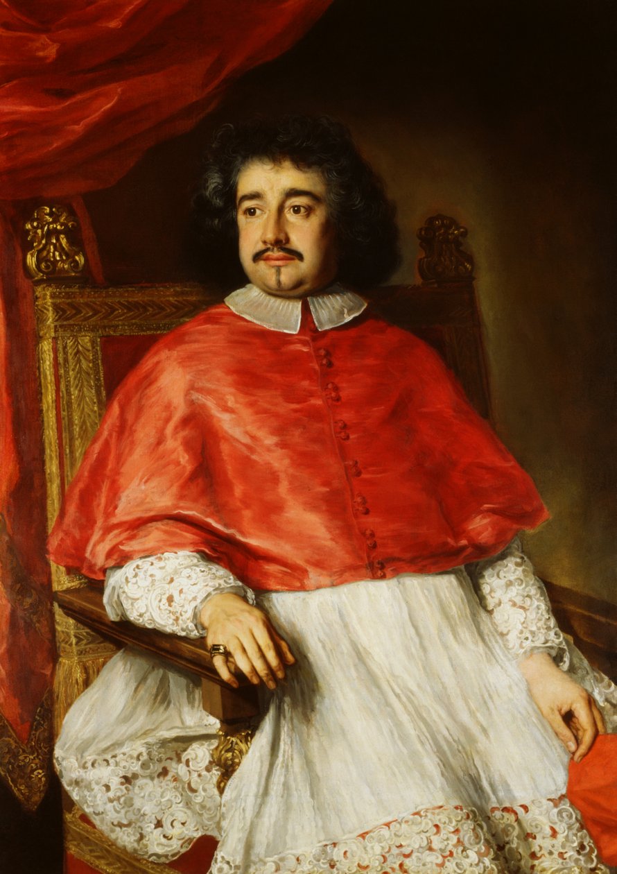 Porträtt av Flavio Chigi av Jacob Ferdinand Voet