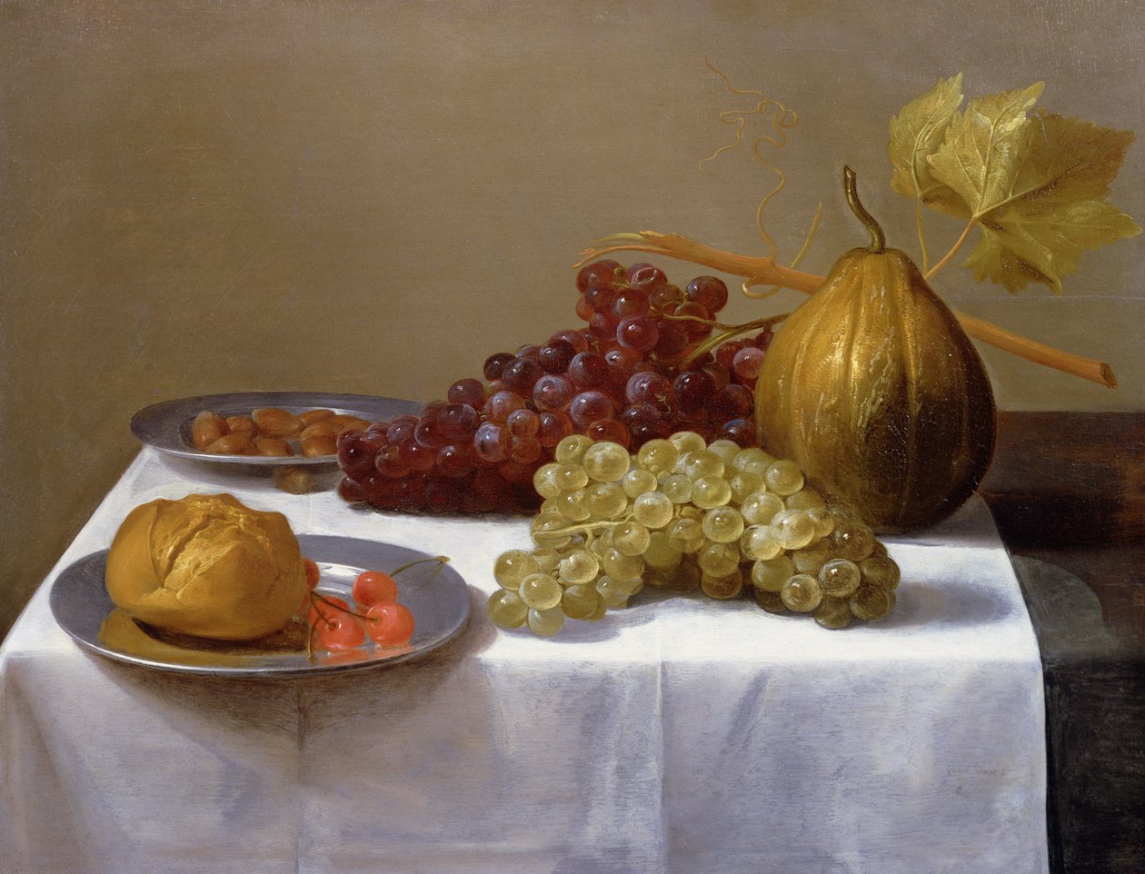 Stilleben med frukter av Jacob  Foppens van Es