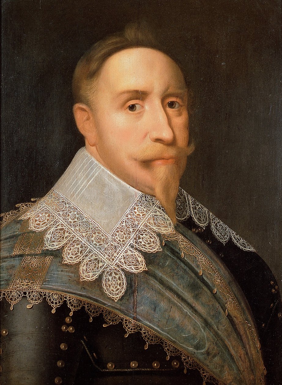 Gustavus Adolphus, kung av Sverige 1611-1632 av Jacob Hoefnagel