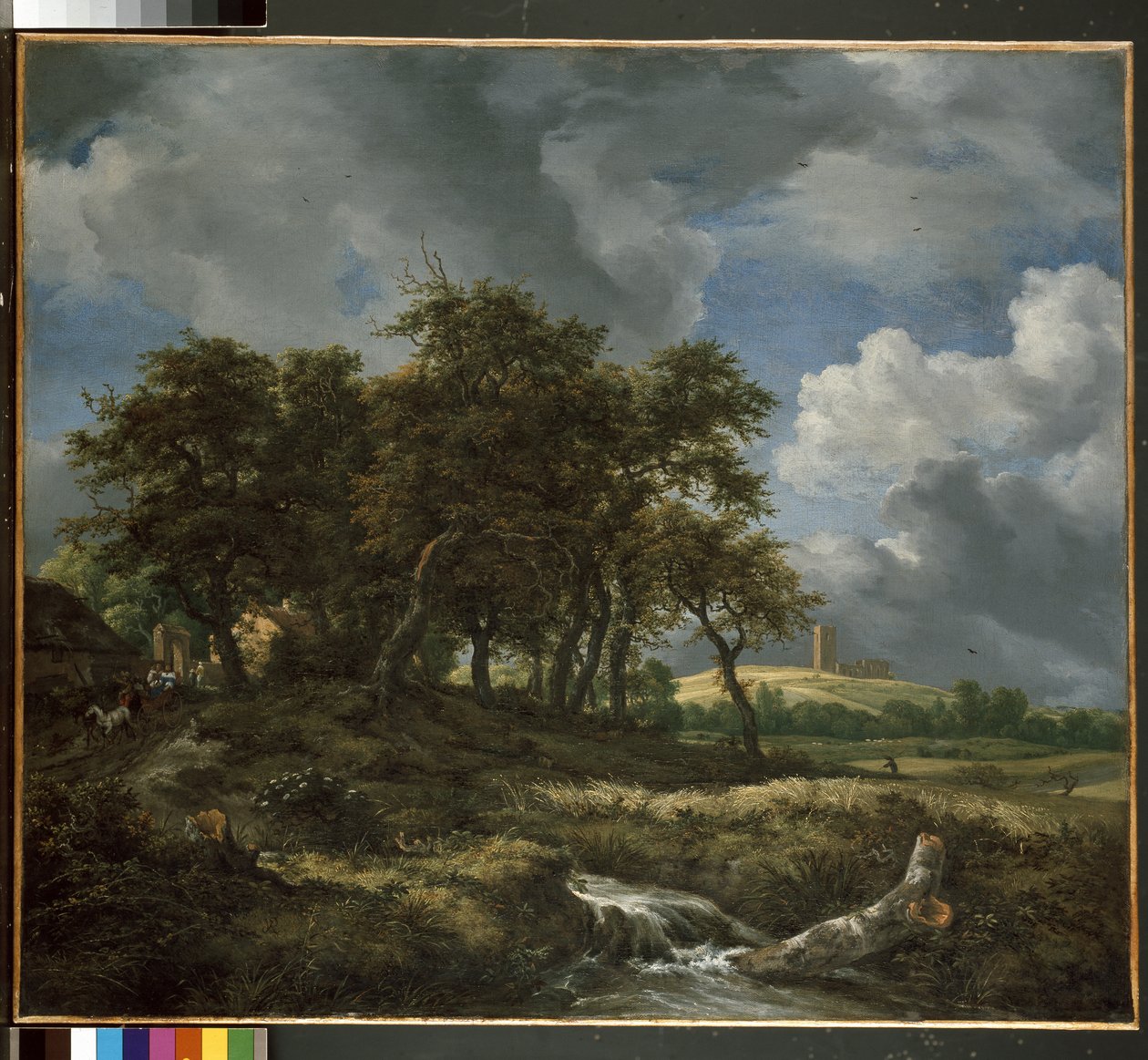 Landskap nära Muiderberg, början av 1650-talet av Jacob van Ruisdael