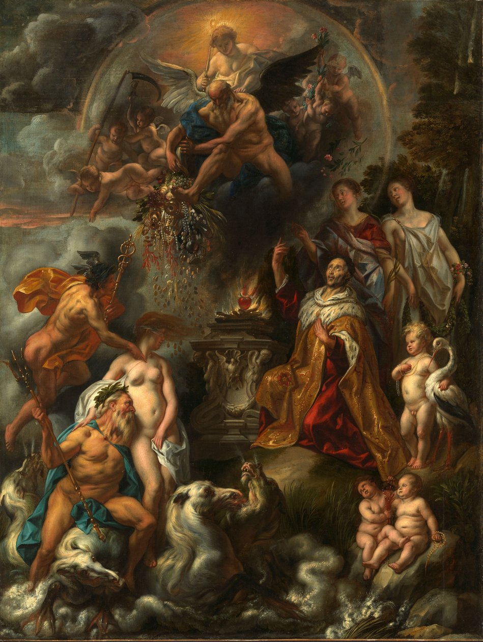 Allegori om freden i Westfalen av Jacob Jordaens