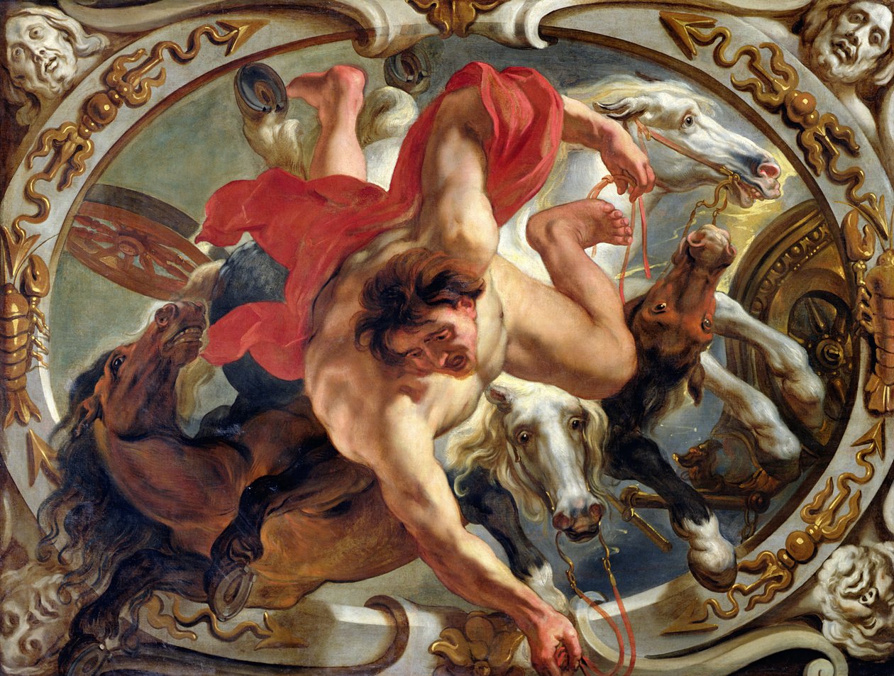 Kräftan, från zodiakens tecken (se även 196700 till 196711) av Jacob Jordaens