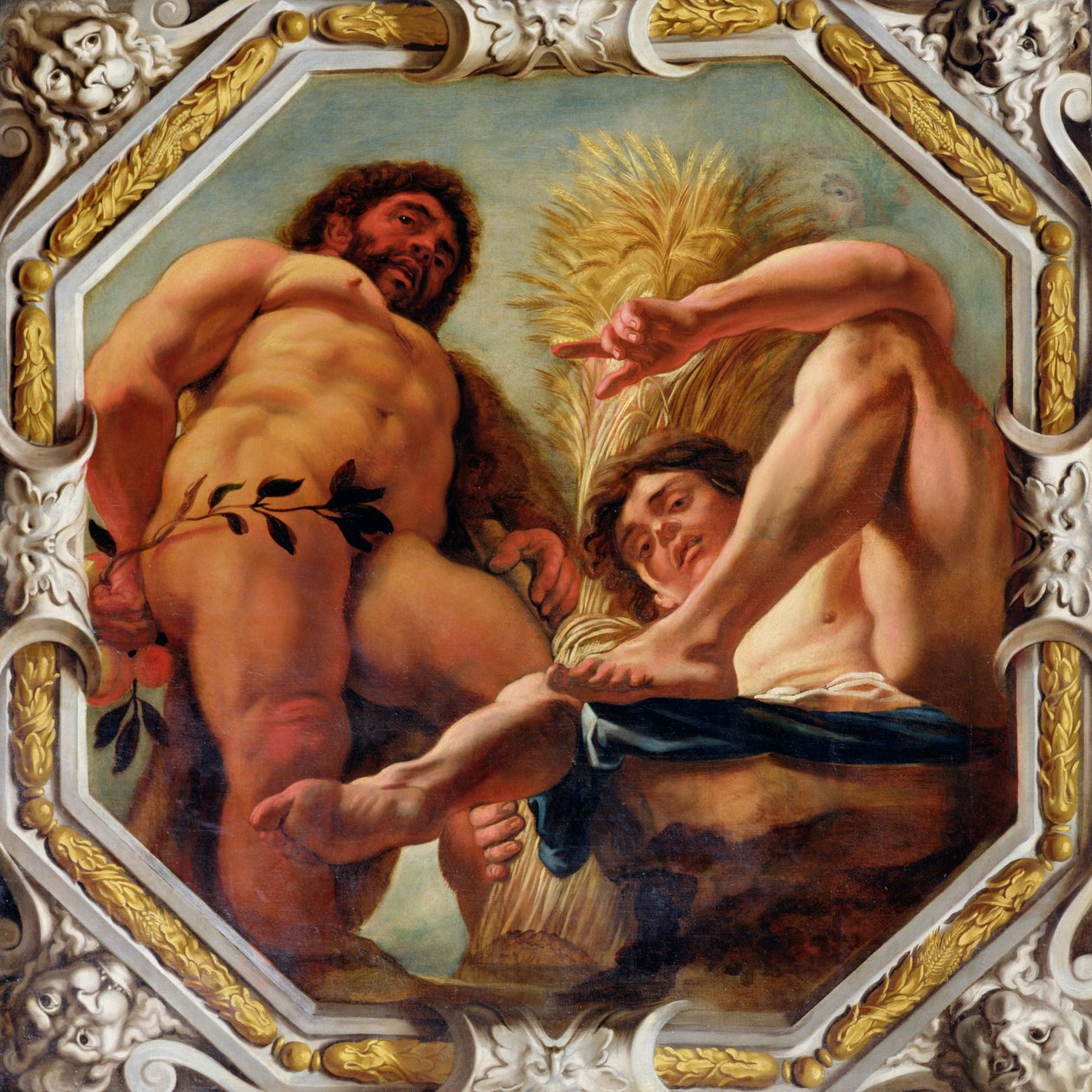 Lejonet, från Zodiakens tecken (se även 196701 till 196711) av Jacob Jordaens