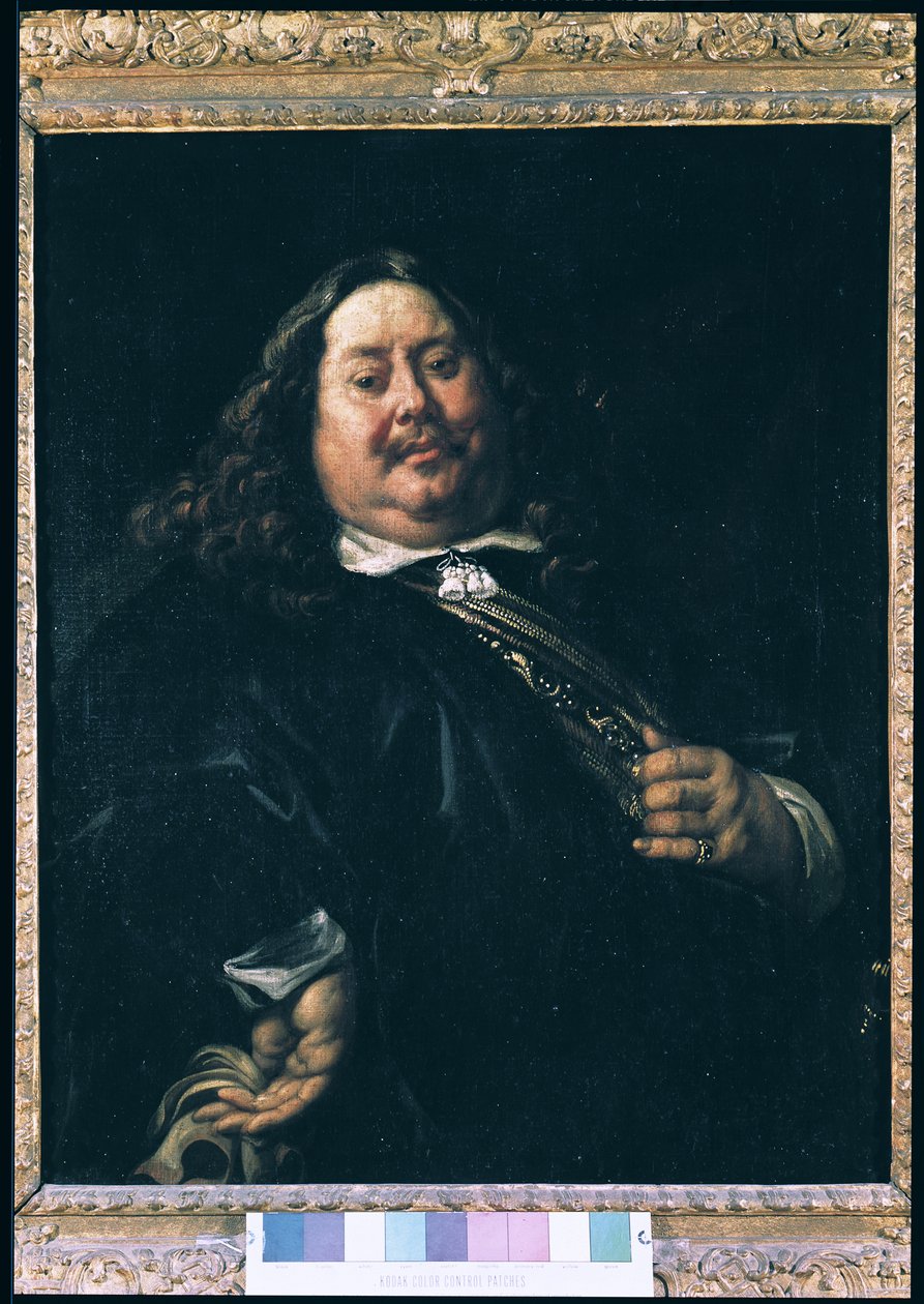 Porträtt av en man av Jacob Jordaens