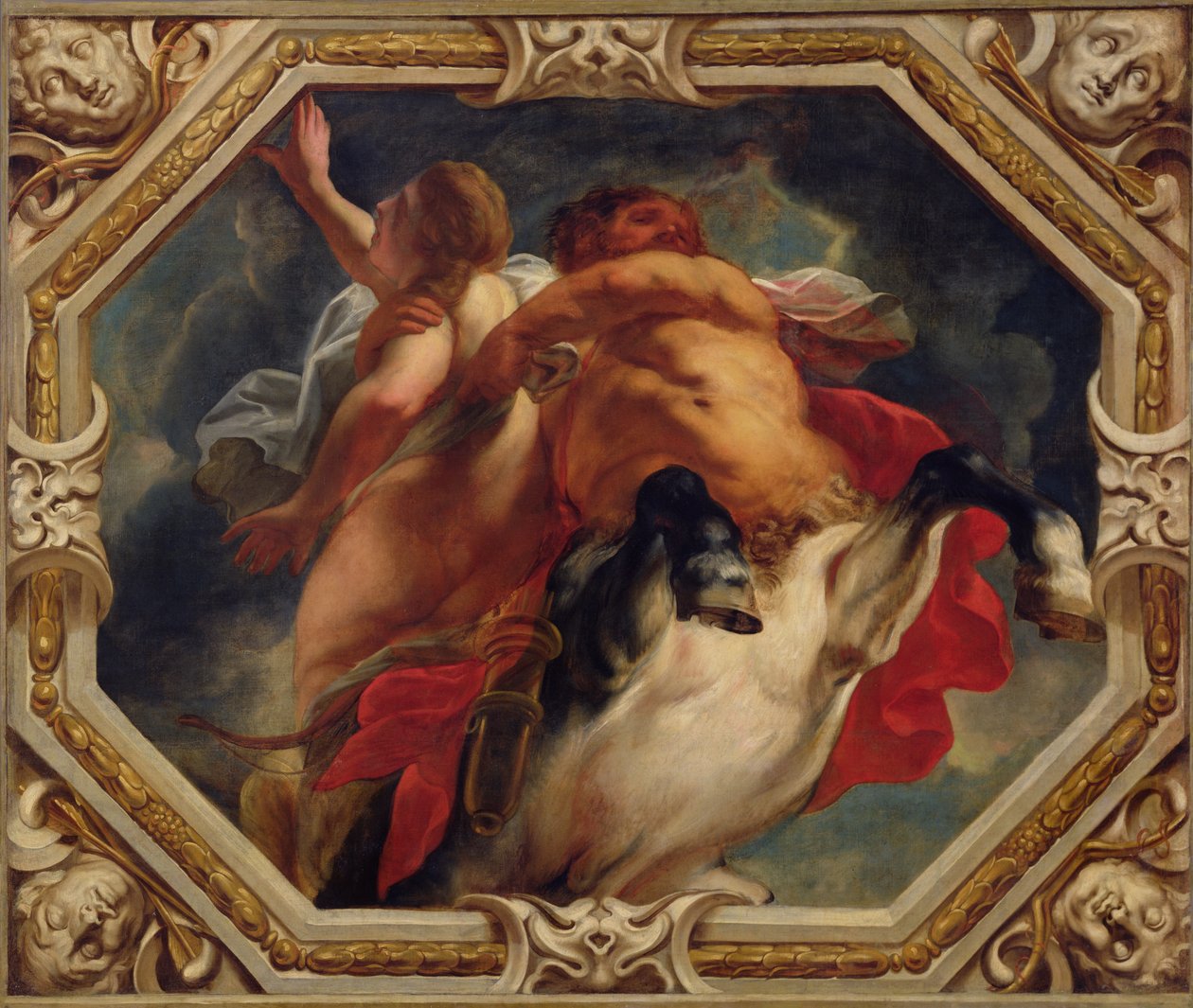 Skytten, från zodiakens tecken (se även 196700 till 196711) av Jacob Jordaens