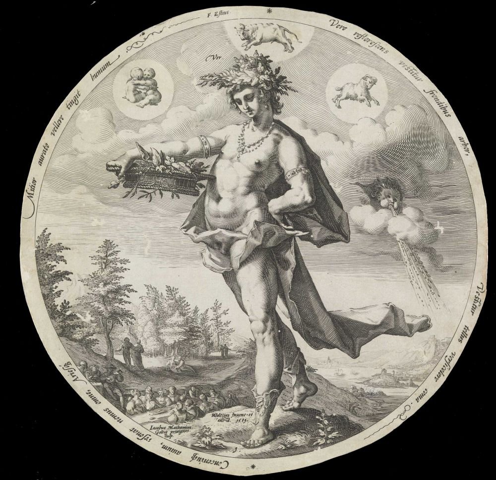Seasons of the Year - Spring av Jacob Matham