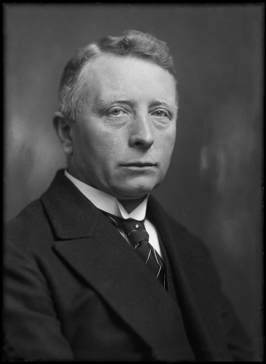 Porträttfotografi av Johan Christiaan van Eerde av Jacob Merkelbach