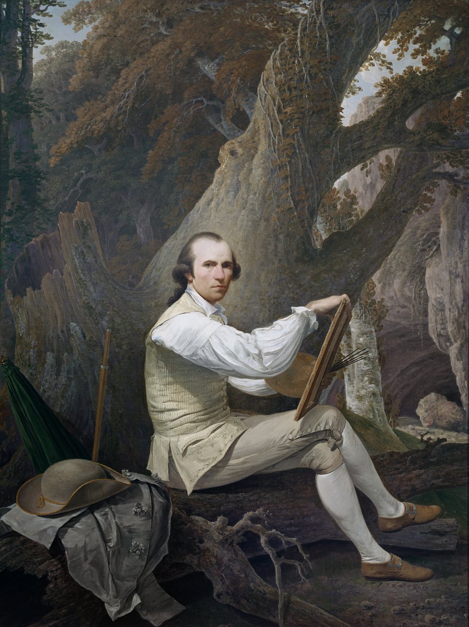 Självporträtt, 1783 av Jacob More