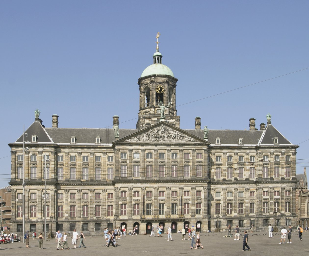 Kungliga palatset i dammen av Jacob van Campen