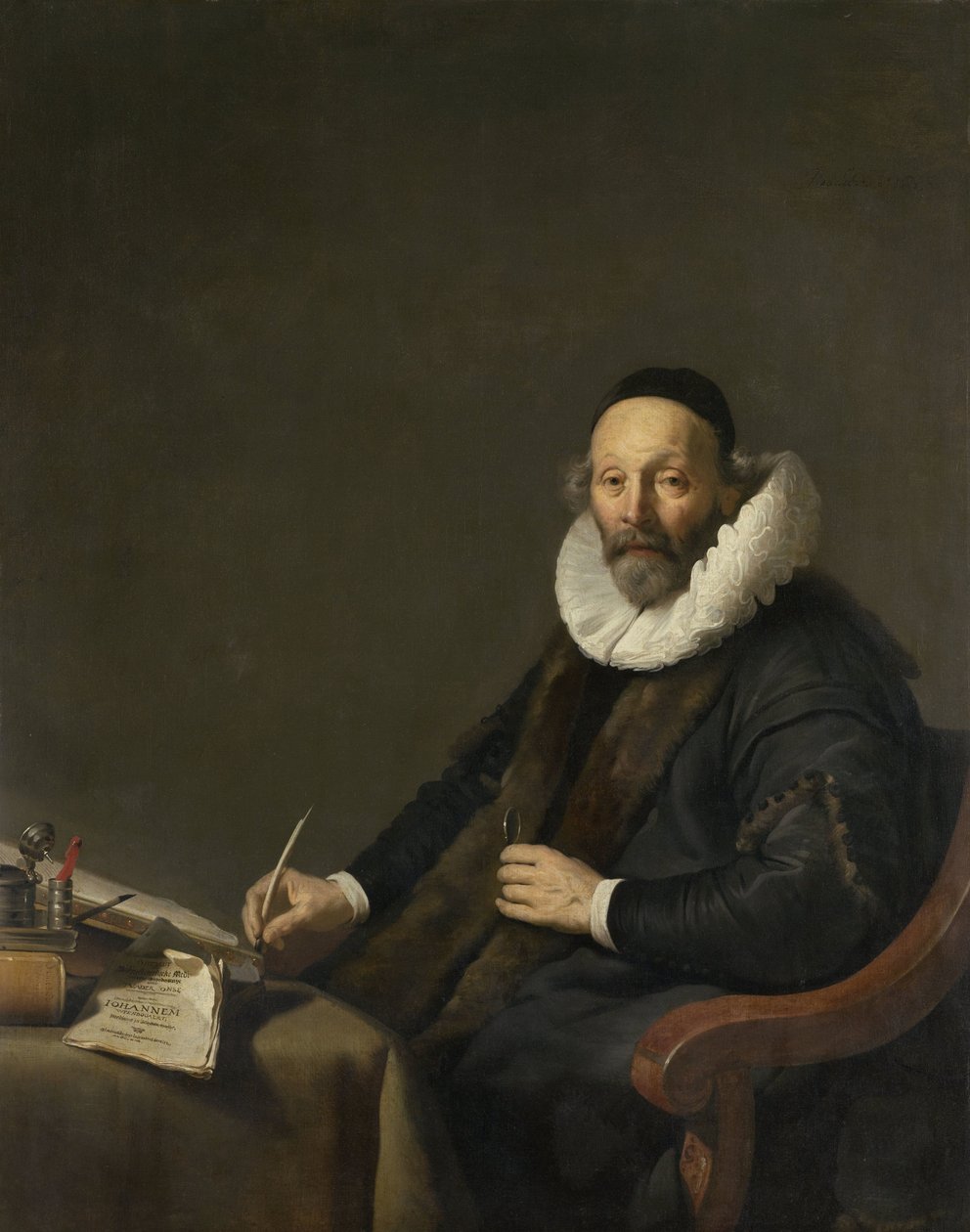 Johannes Wtenbogaert Johannes Wttenbogaert (1557-1644). Remonstrant minister i Haag av Jacob Adriaensz. Backer