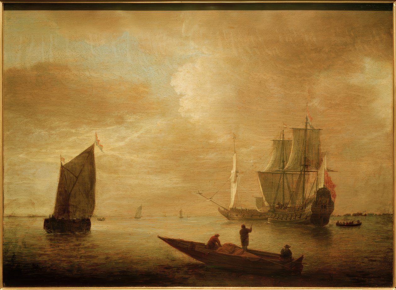 Lugnt hav av Jacob Adriaensz Bellevois