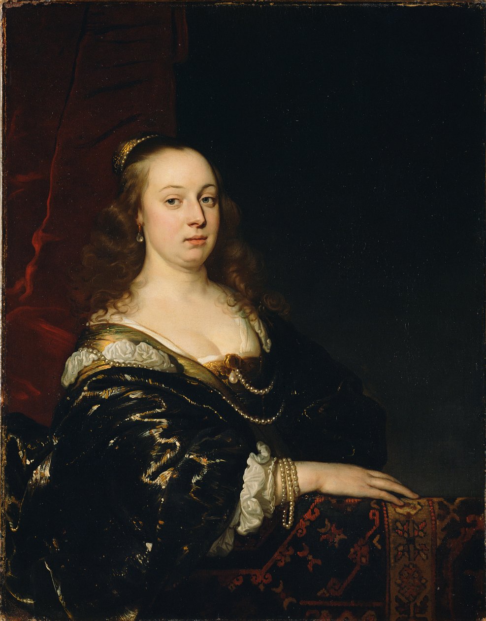 Porträtt av en kvinna, ca 1647 av Jacob Adriensz Backer