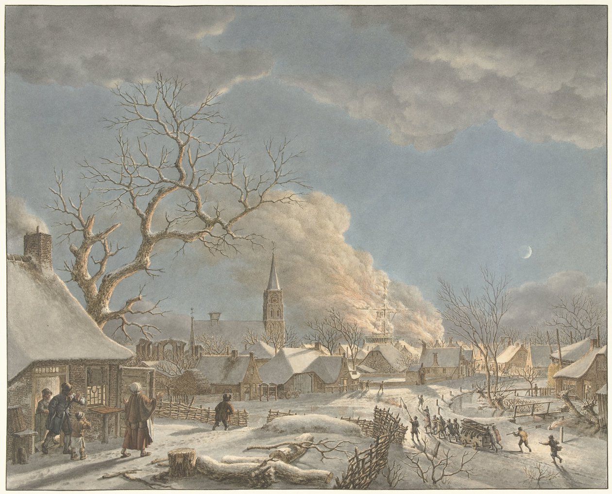 Vinter, natt och eld The Four Seasons, Times of Day and Elements (serietitel) av Jacob  Cats
