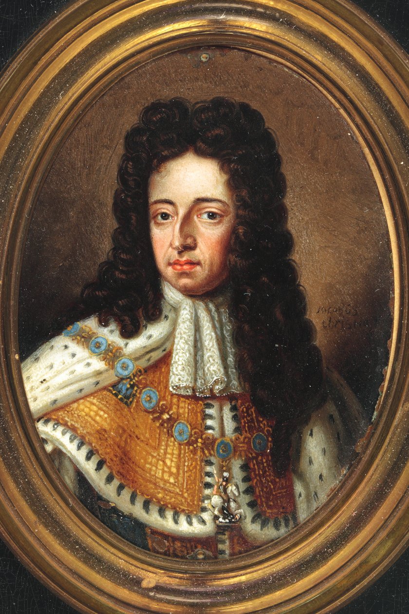 William III (emalj) av Jacob Christian
