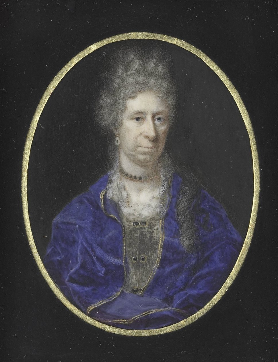 Porträtt av en kvinna av Jacob Christof Le Blon (attributed to)