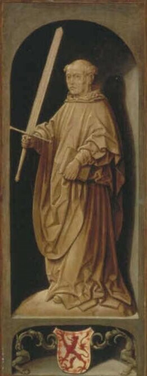Nederländska: Sankt Hieronymus av Noordwijk Sankt Hieronymus av Noordwijk av Jacob Cornelisz van Oostsanen