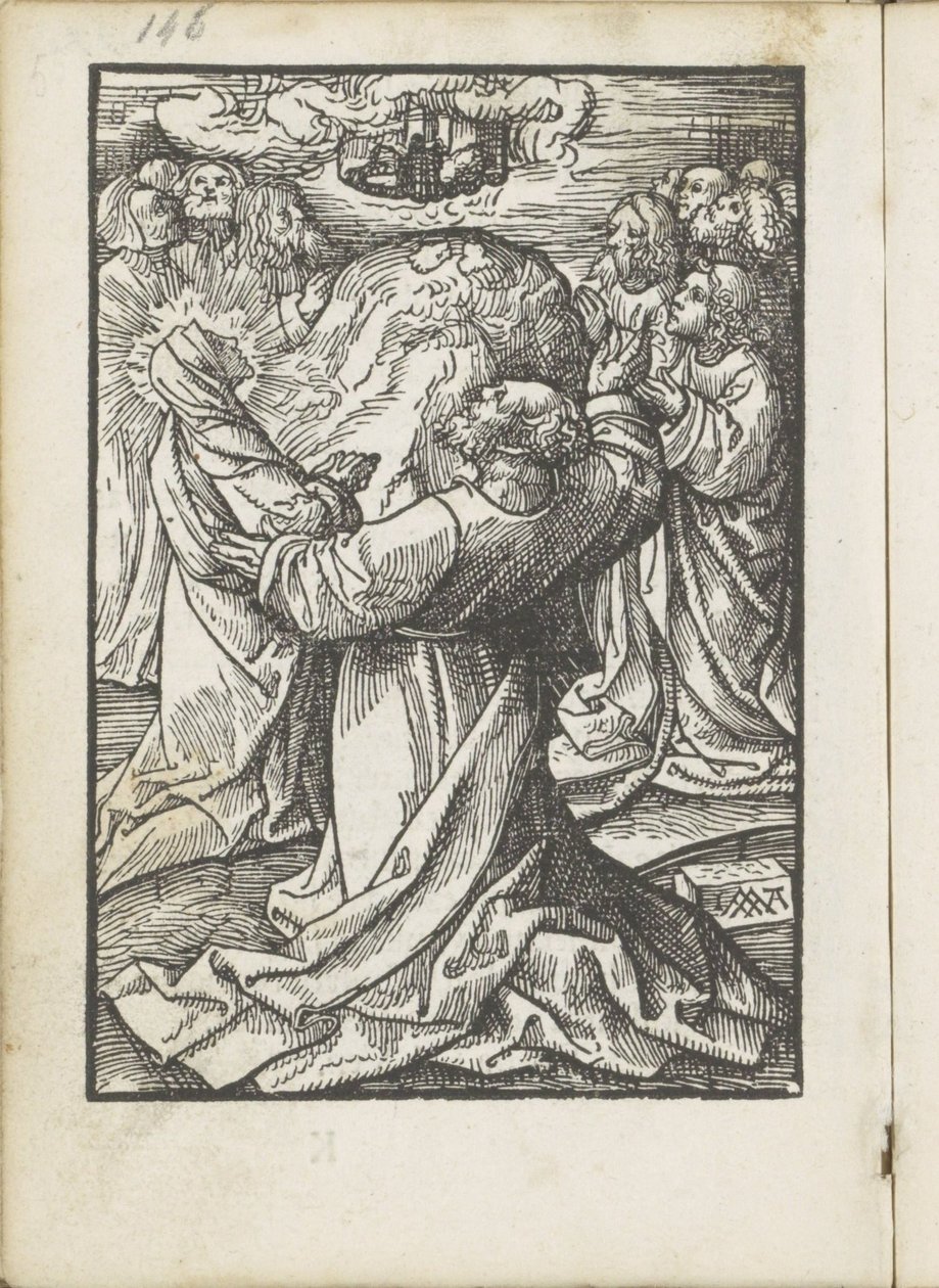 Kristi himmelsfärdsdag The Little Passion (serietitel) av Jacob Cornelisz van Oostsanen