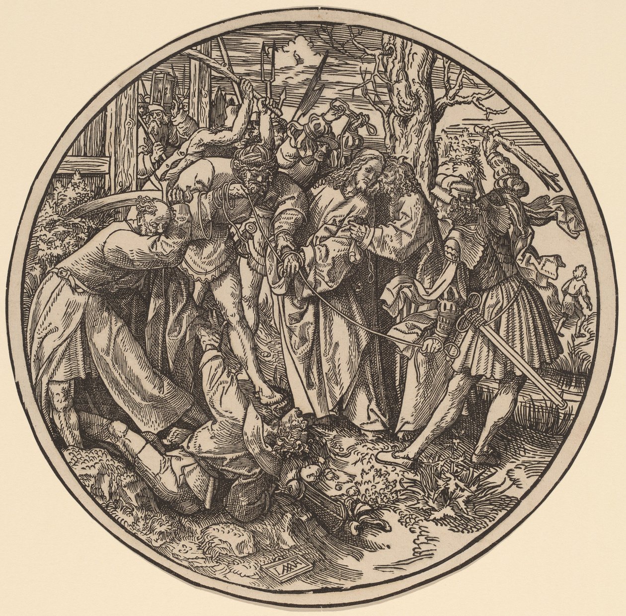 Kristi förräderi av Jacob Cornelisz van Oostsanen