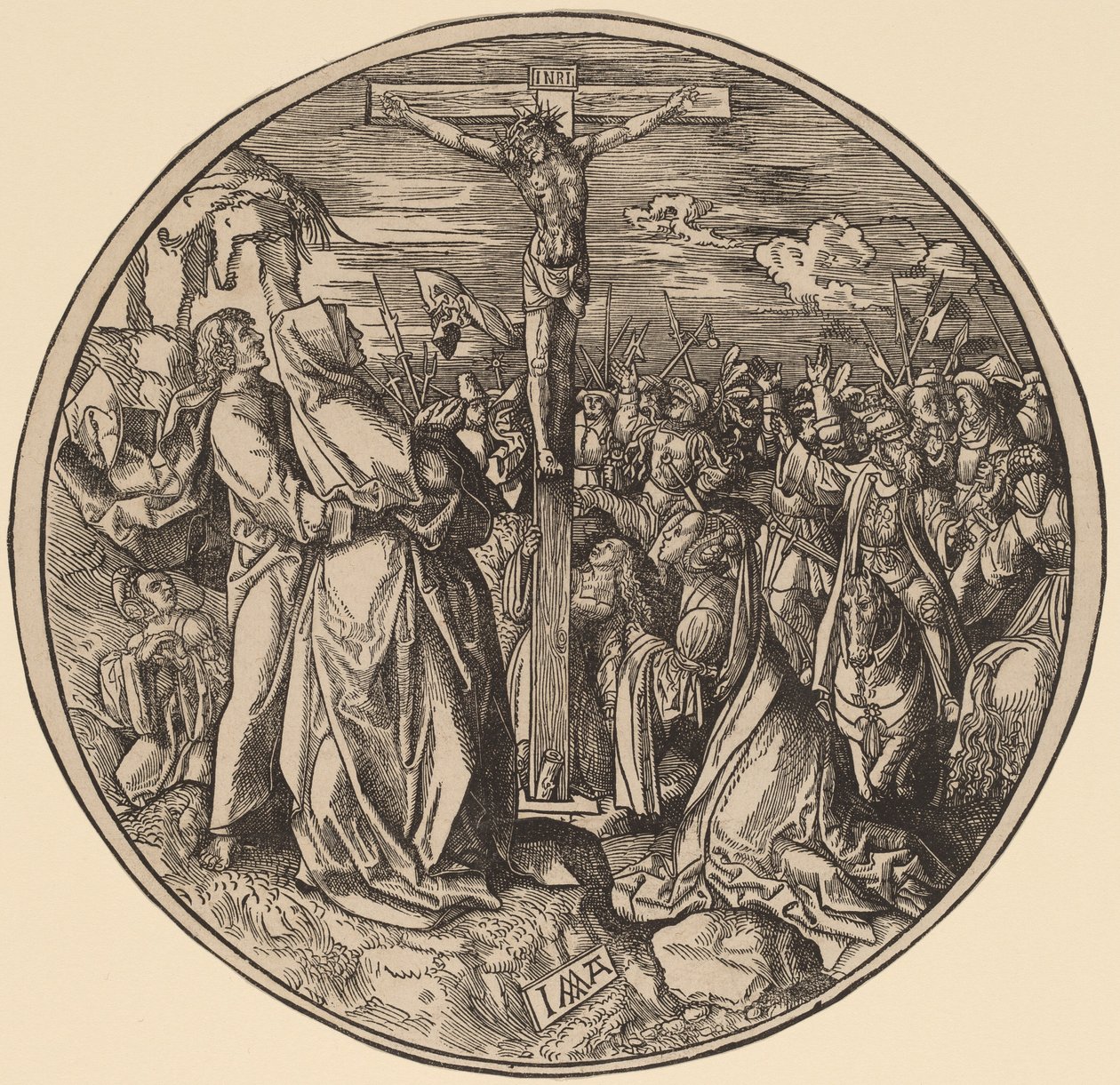 Korsfästelsen av Jacob Cornelisz van Oostsanen