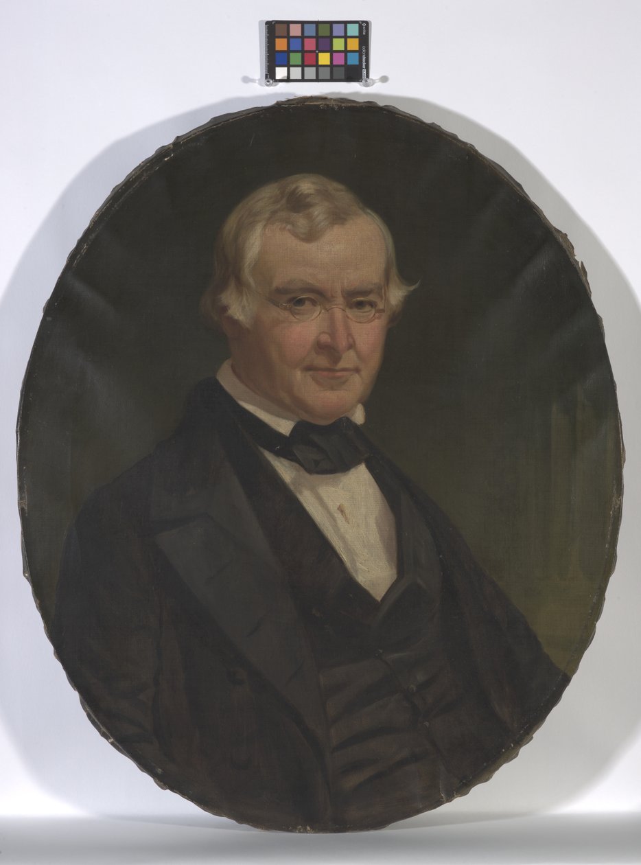 Porträtt av Dr. Charles G. Mclean, okänt datum (olja på duk) av Jacob Cox