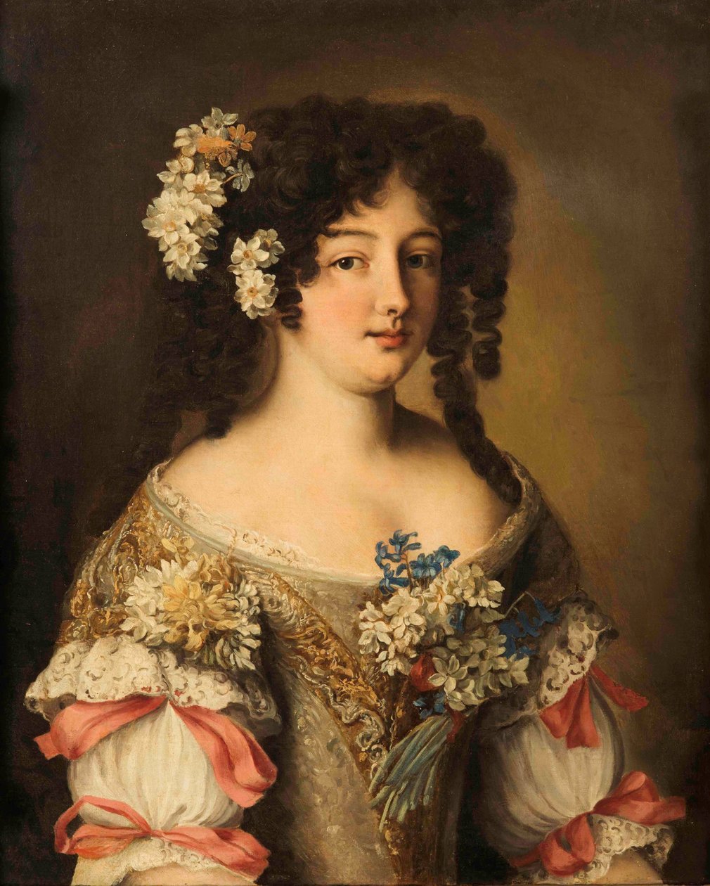 Jacob Ferdinand Voet - Diane-Gabrielle Damas de Thianges, felidentifierad med Hortense Mancini av Jacob Ferdinand Voet