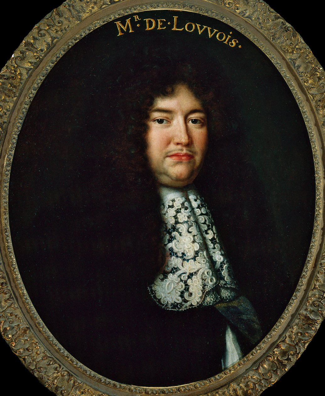 Porträtt av François Michel Le Tellier, markis av Louvois 1641-1691, ca. 1680. av Jacob Ferdinand Voet