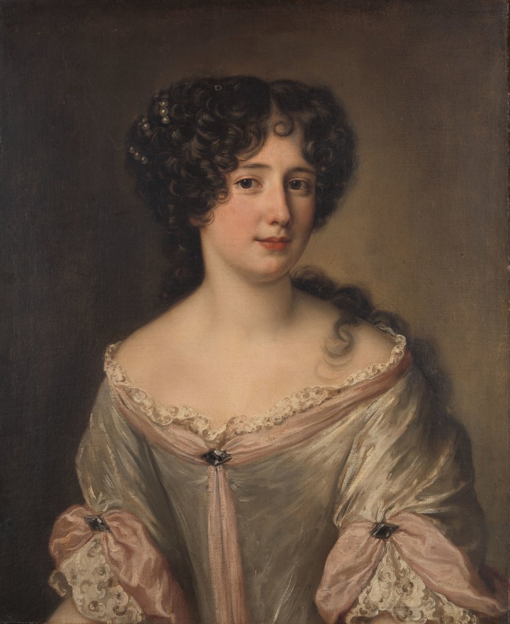 Porträtt av hertiginnan Mancini Colonna (1646-1699) av Jacob Ferdinand Voet