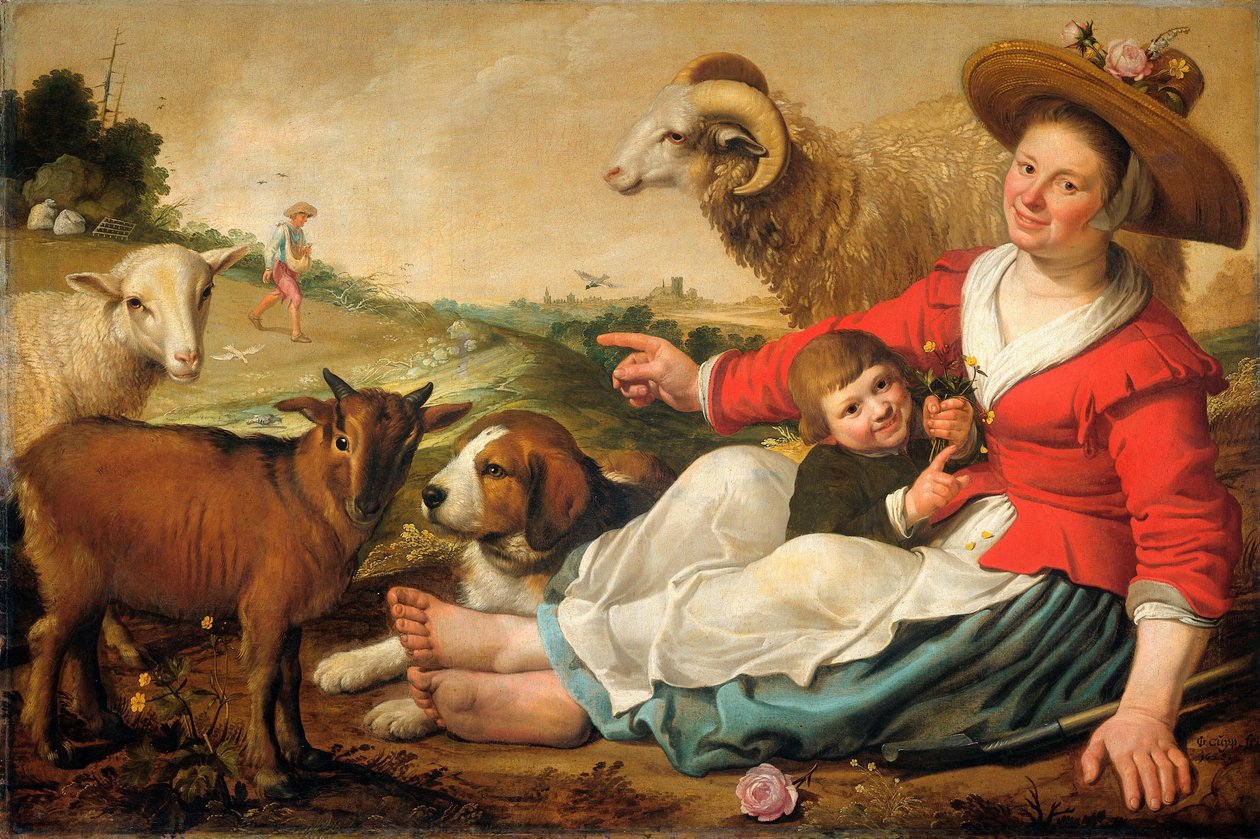 Herdinnan av Jacob Gerritsz Cuyp