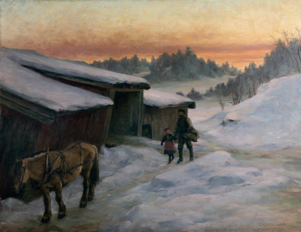 Från en gård i närheten av Lysaker av Jacob Gloersen