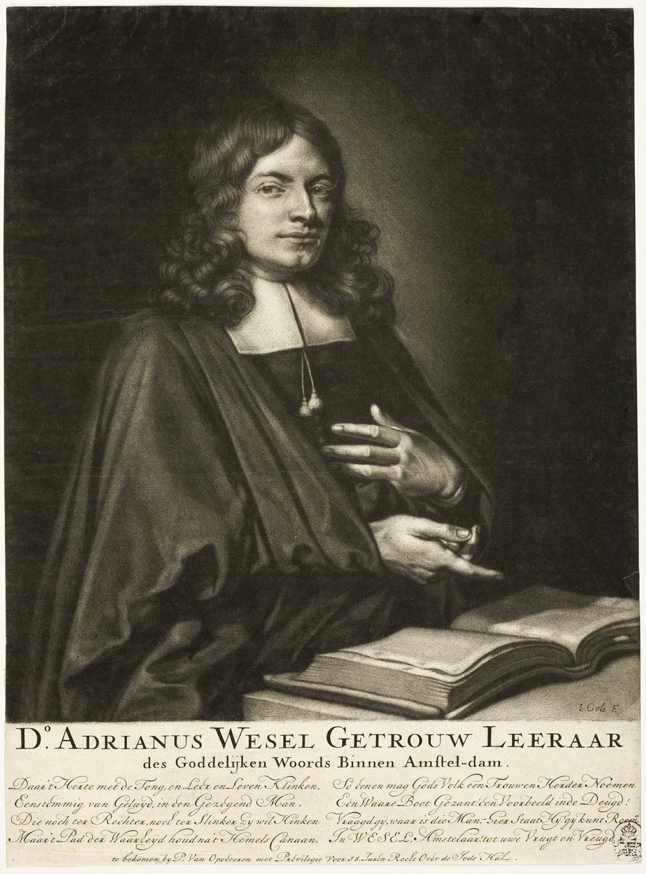 Adrian Wesel, präst i Amsterdam av Jacob Gole