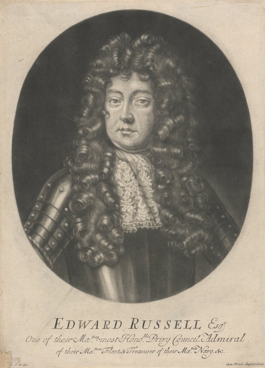 Edward Russell, Earl of Orford av Jacob Gole