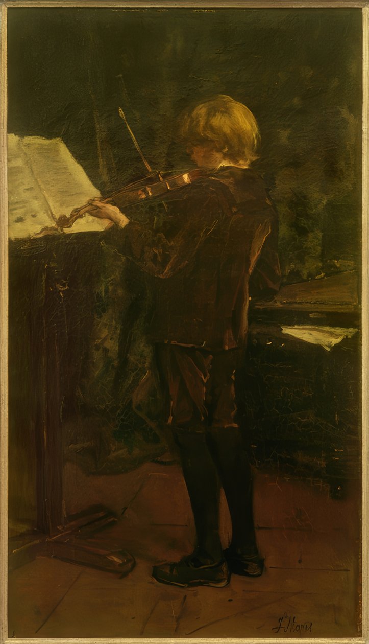 Violinisten av Jacob Hendricus Maris