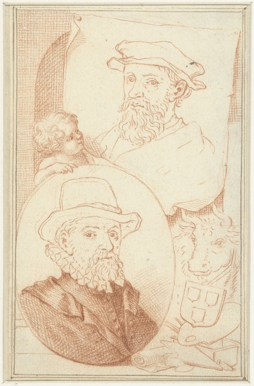 Dirk och Wouter Crabeth av Jacob Houbraken