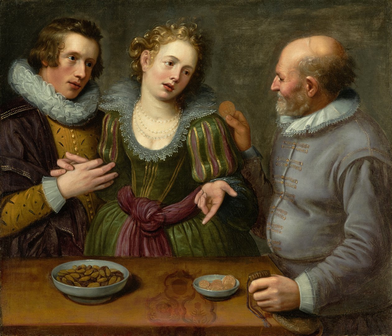 An Allegory of Unequal Love, cirka 1620-talet (olja på duk) av Jacob II de Gheyn