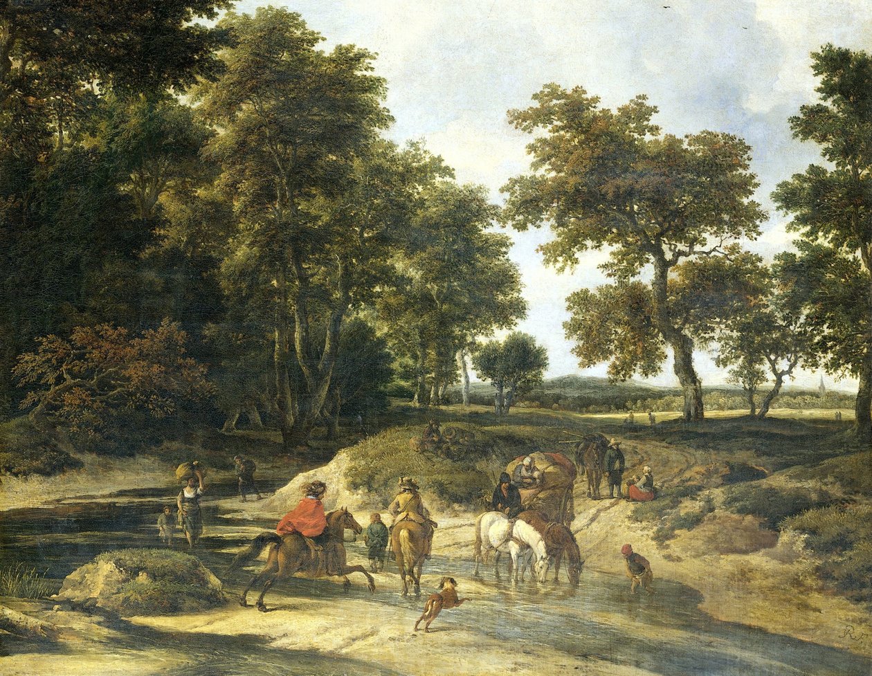 Forden av Jacob van Ruisdael
