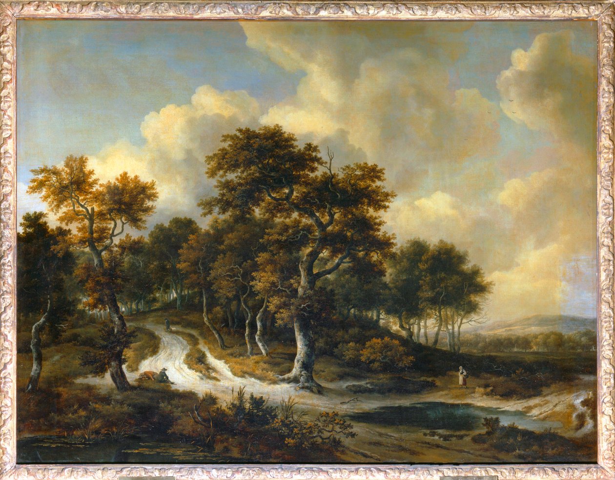 La Route. ... av Jacob Isaaksz. or Isaacksz. van Ruisdael