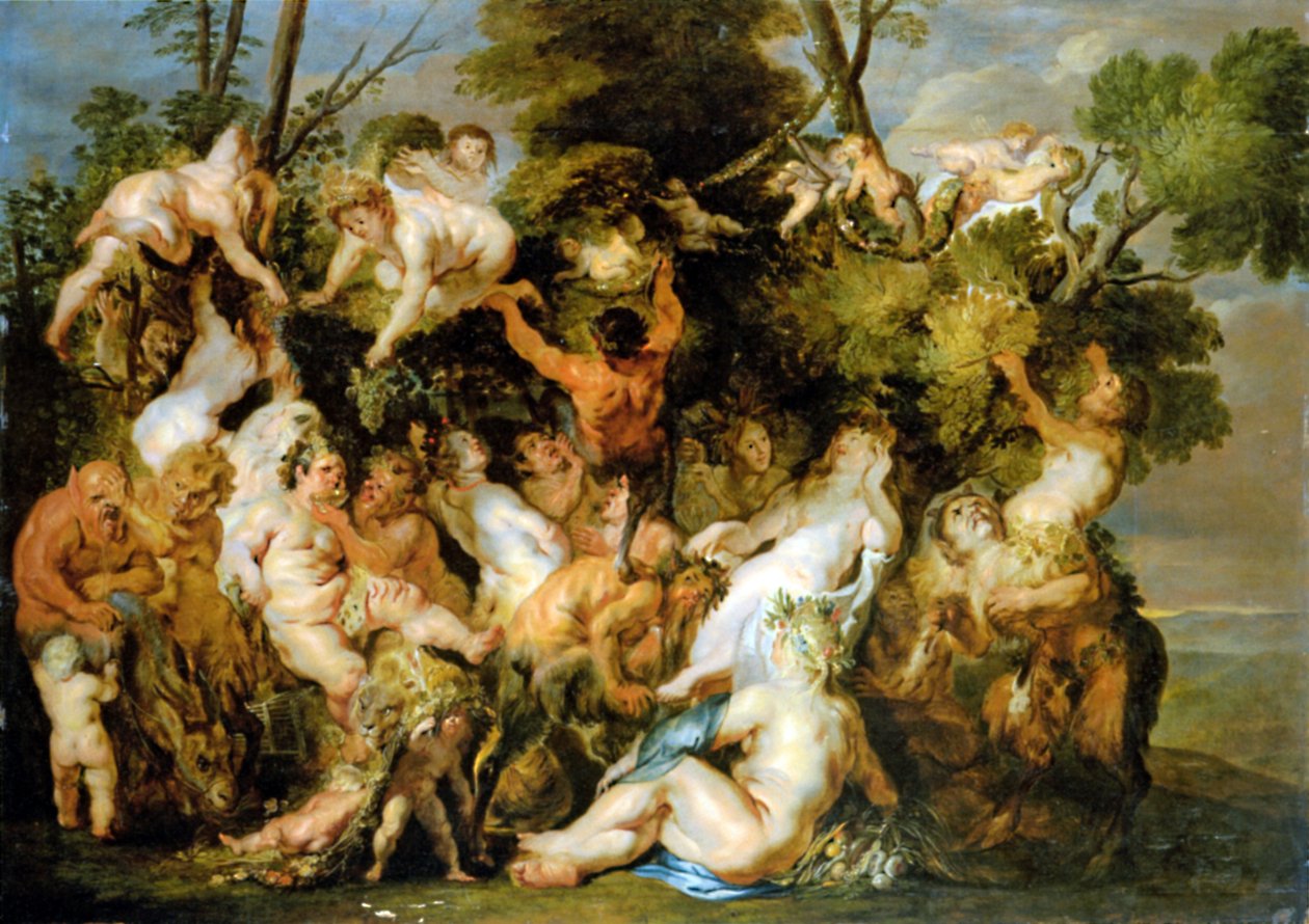 Bacchanal av Jacob Jordaens