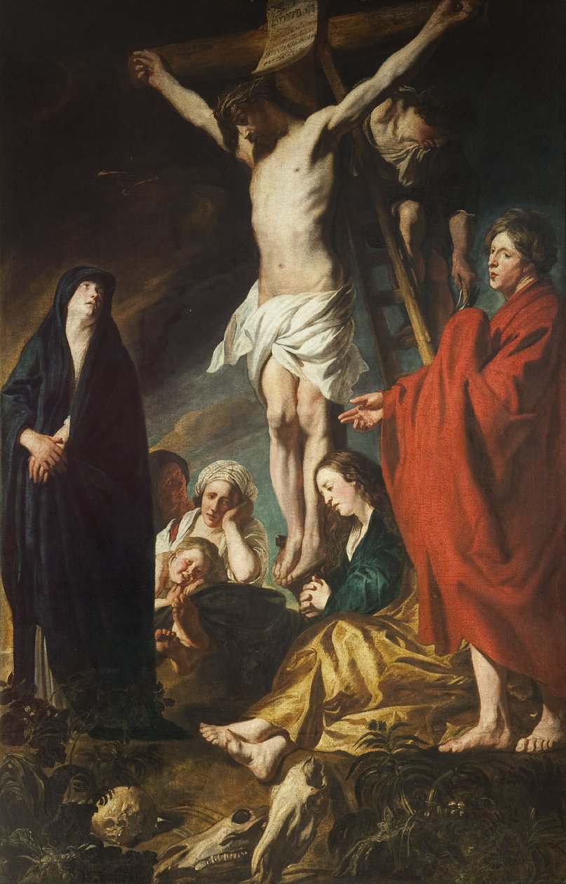 Kristus på korset av Jacob Jordaens