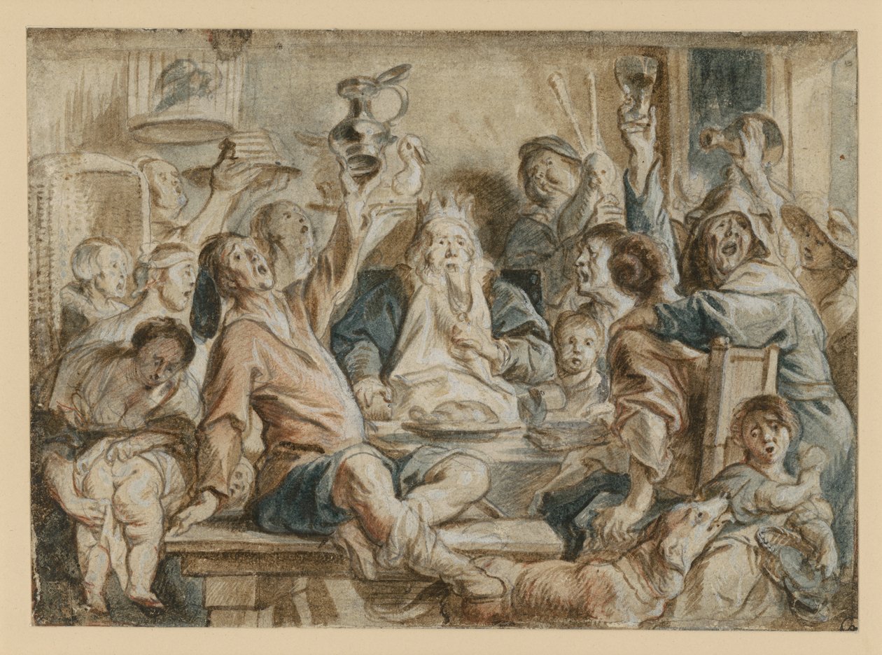 Bönkungens fest av Jacob Jordaens