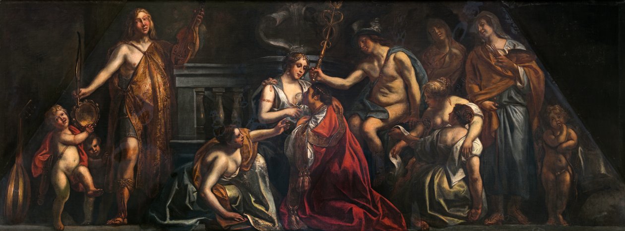Industri och handel främjar konstens blomstring av Jacob Jordaens