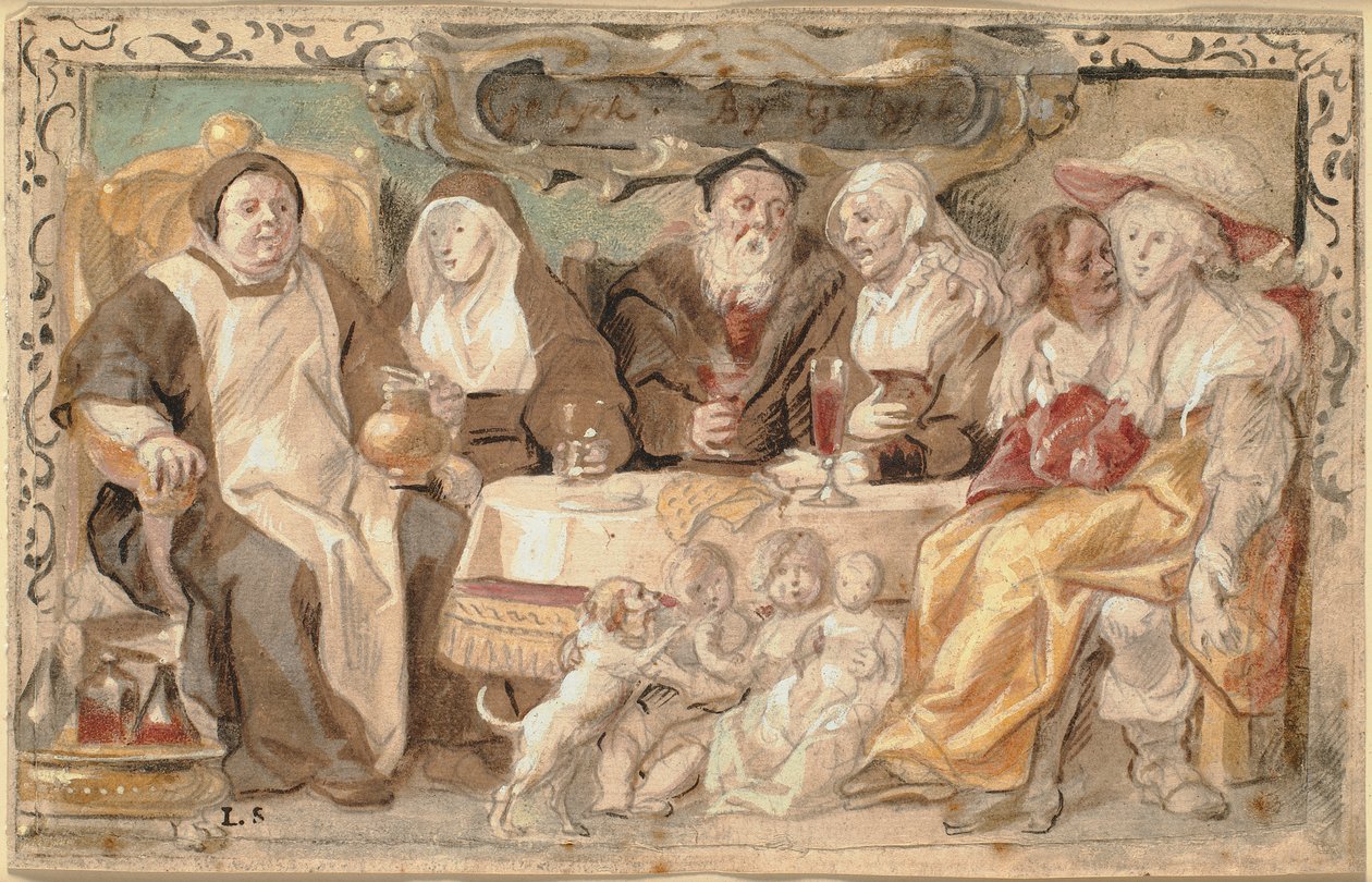 Gilla att gilla (Gelyck By Gelyck) av Jacob Jordaens