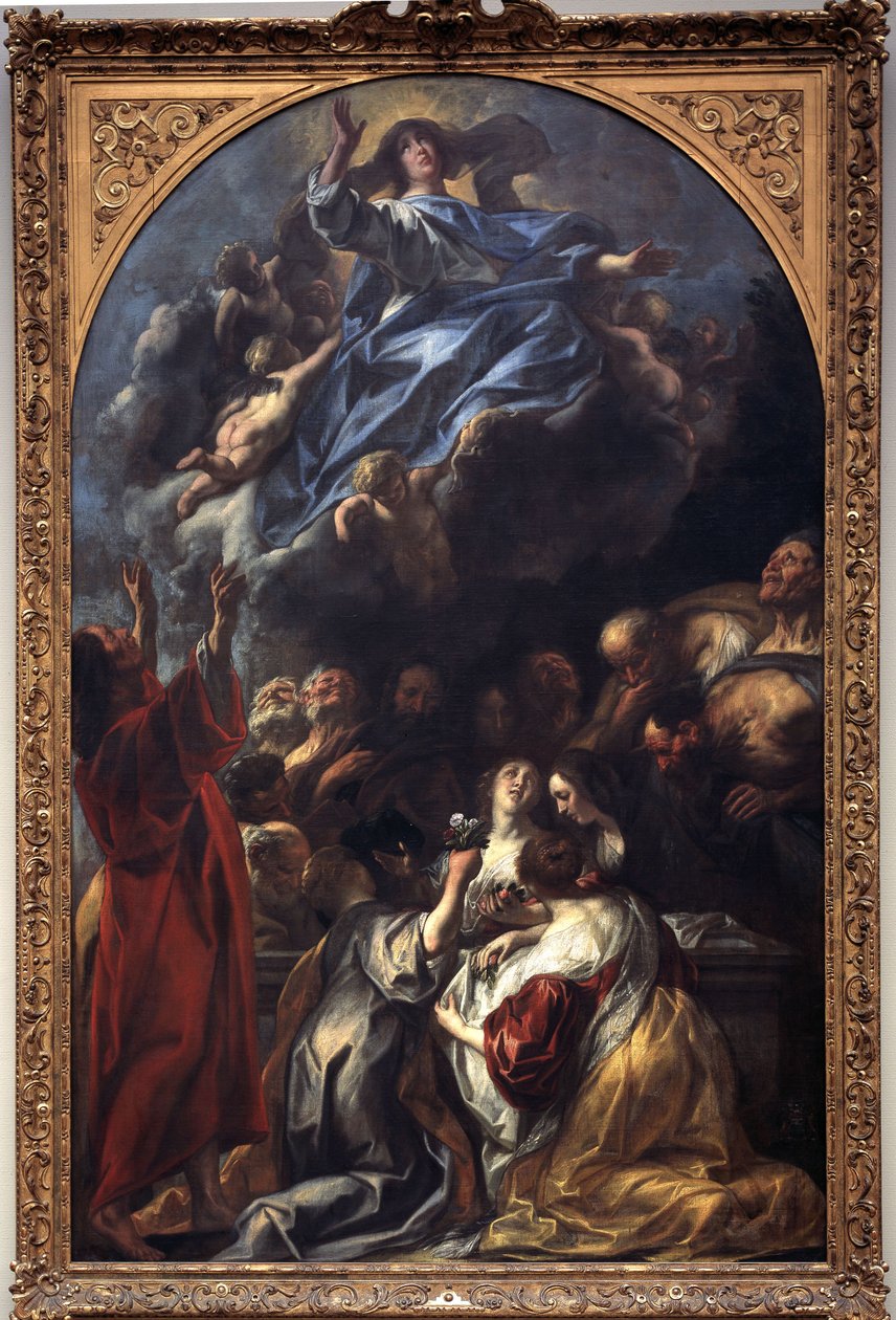 Marias himmelsfärd av Jacob Jordaens