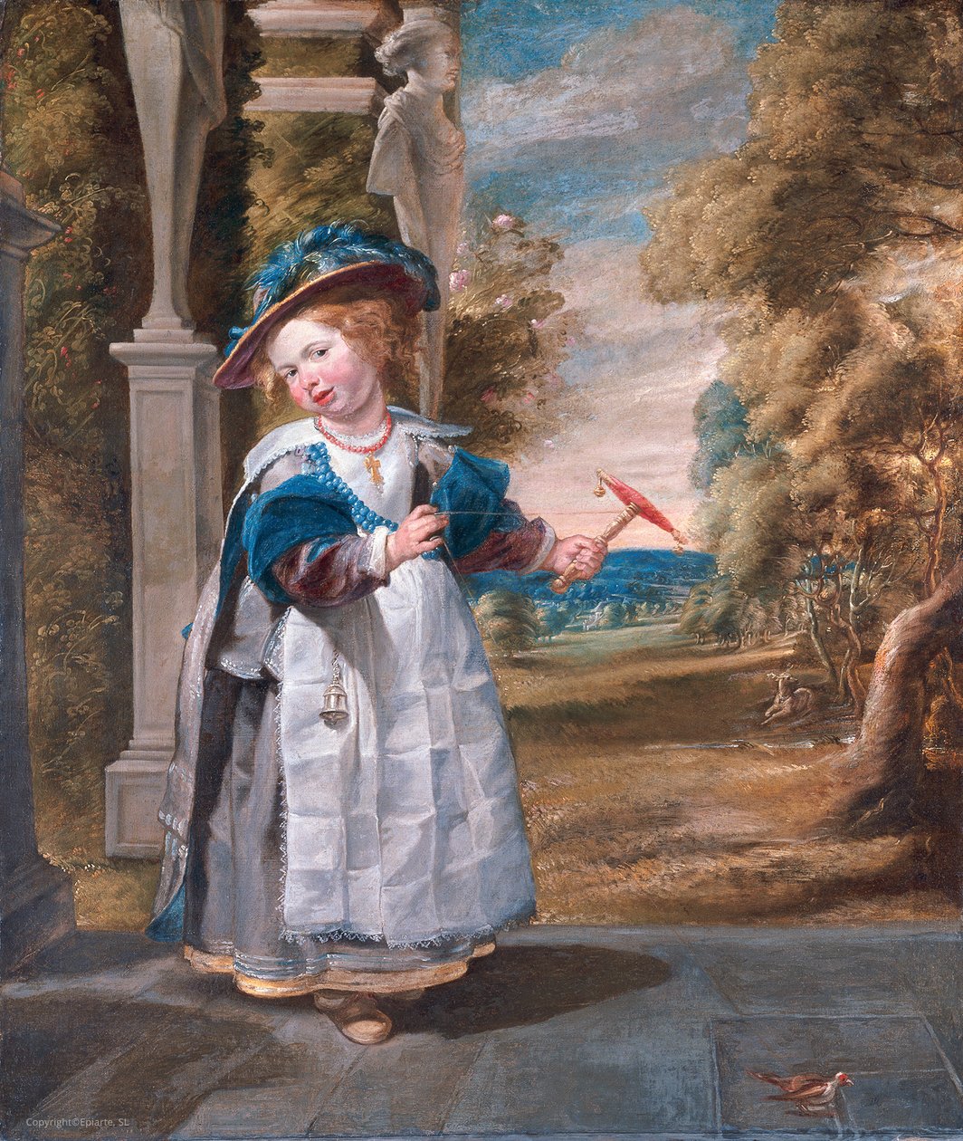 Porträtt av Anna Catharina Jordaens (1629-1676) av Jacob Jordaens