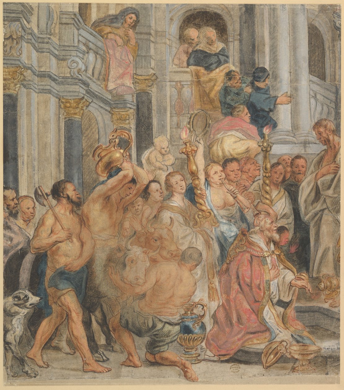 Sankt Paulus i Lystra av Jacob Jordaens