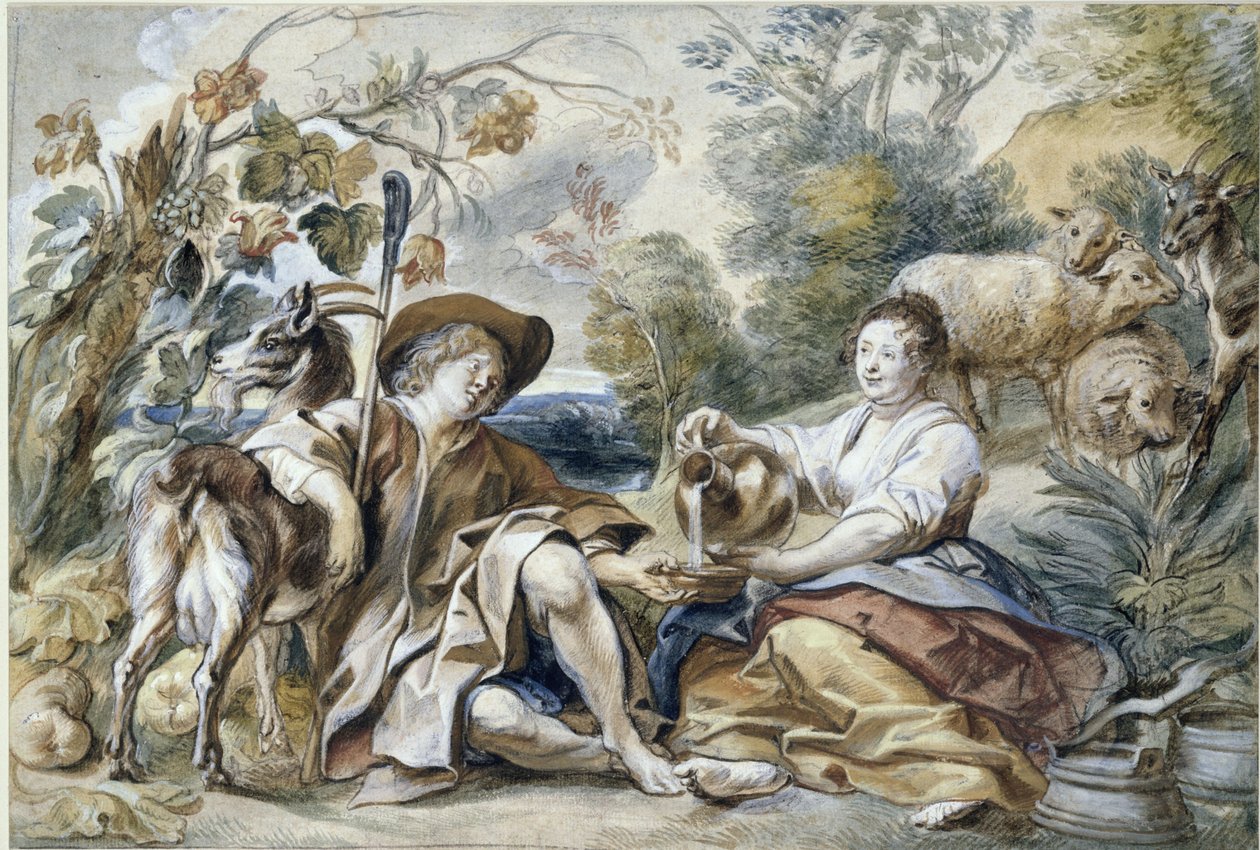 Herdepar av Jacob Jordaens