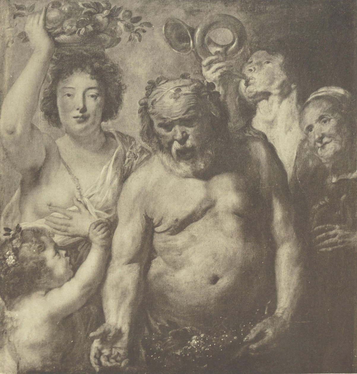Silenus av Jacob Jordaens