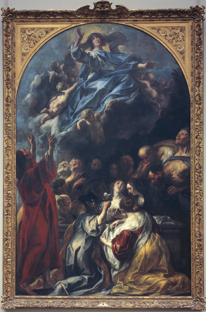 Jungfruns antagande av Jacob Jordaens