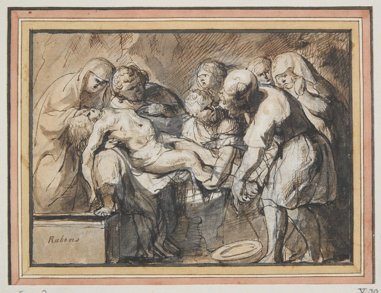 Gravläggningen av Jacob Jordaens