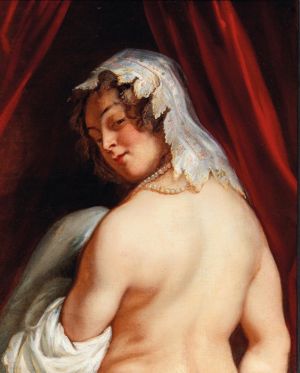 Hustru till kung Candaules, ca. 1645. av Jacob Jordaens